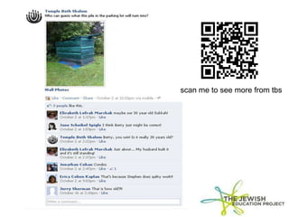 scan me to see more from tbs
 