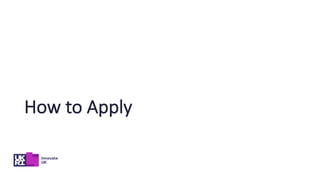 How to Apply
 