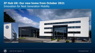 © ZF Automotive UK Limited
ZF Hub UK: Our new home from October 2021
Innovation for Next Generation Mobility
October 14th,...