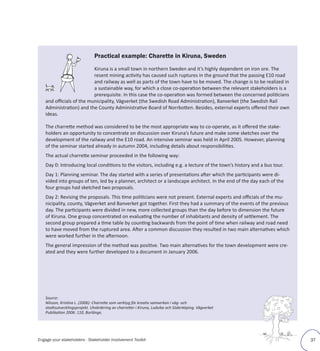 Charette Example Engage your stakeholders toolkit | PDF