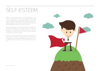 SELF-ESTEEM 
Amidst the frustrations and criticism that bubble to the 
surface of blogs, online forums and the weekend letters page 
of any city broadsheet is a deep-seated pride in the place that 
people call home. In compiling this report, we were interested in 
understanding where that pride came from and how it influenced 
people’s judgement about the city in which they live. 
Moreover, we wanted to understand the difference between the 
perspective of residents of a particular city and those who live 
outside it. City self-esteem is a powerful asset but it presents 
challenges for the public and private sectors to exert influence 
consistently and on their own terms. 
Neither is city self-esteem limited to those urban centres with a 
more ambitious, assertive or deep-seated cultural mind-set. Of 
the eight cities in our Report, residents consistently rated their 
city above the others surveyed. City patriotism and civic pride is 
life. 
webershandwick.asia 62 
 