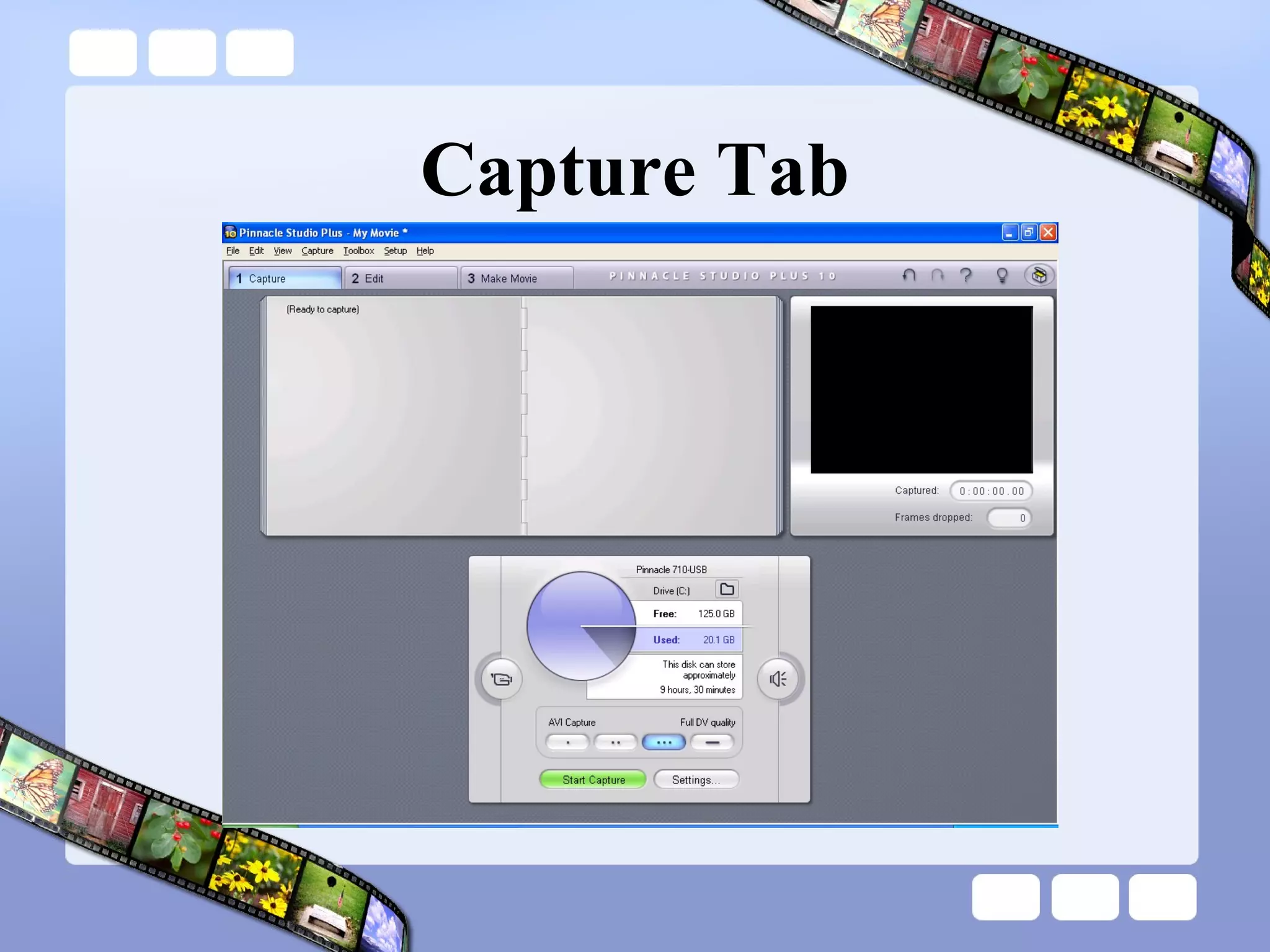Capture Tab 