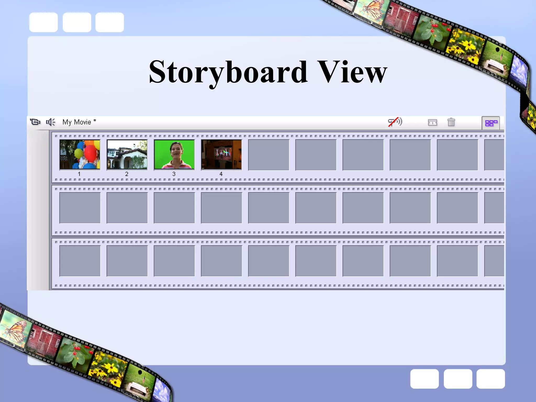 Storyboard View 