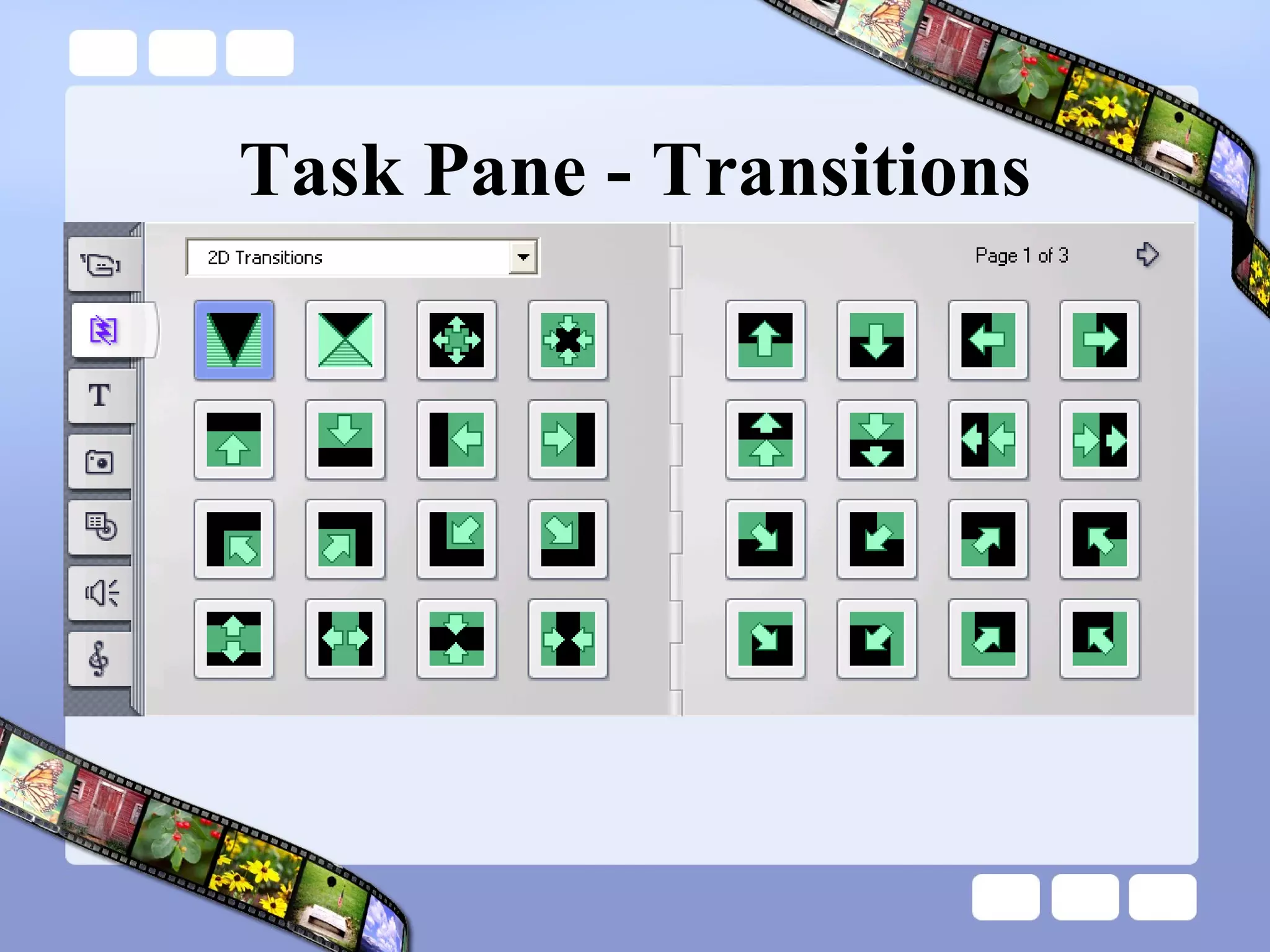 Task Pane - Transitions 