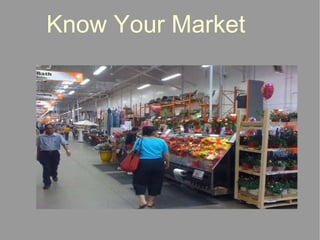 Know Your Market 