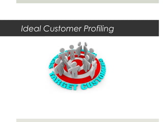 Ideal Customer Profiling
 