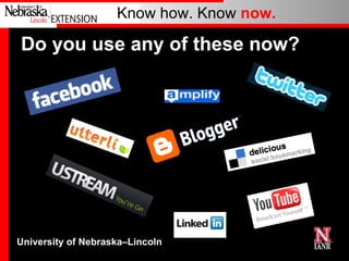 Do you use any of these now? 