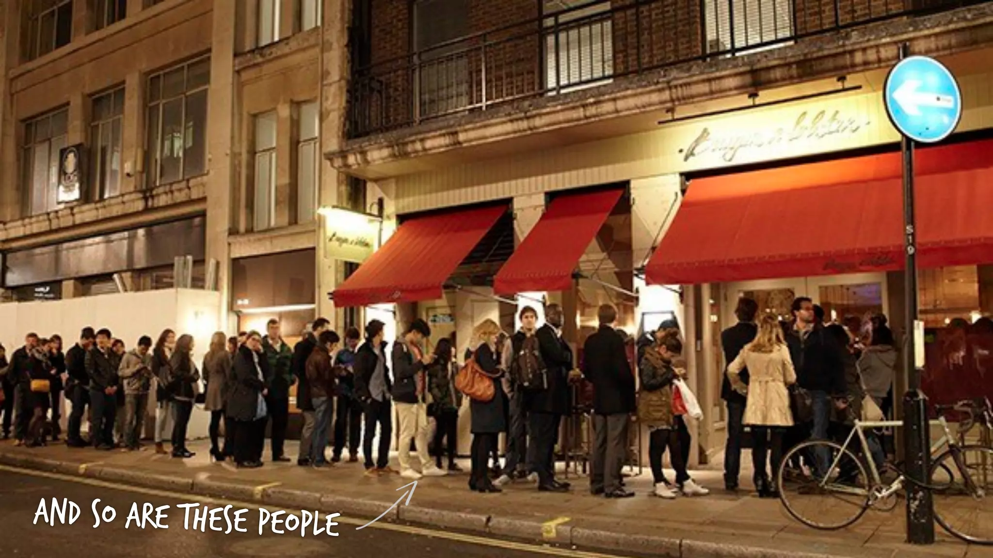 And so are these people 
 