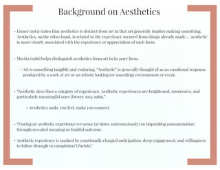 Engaging Design and Learning