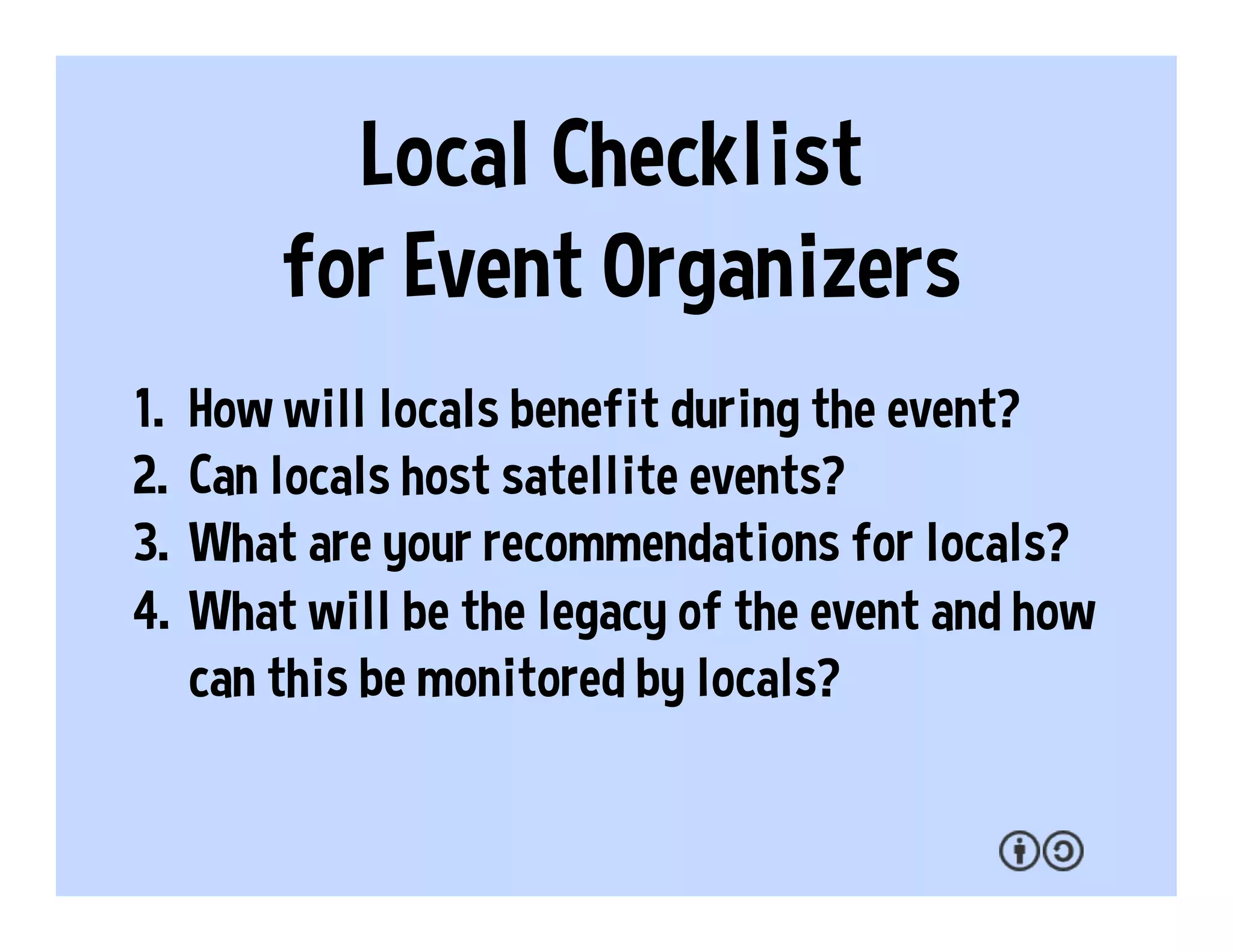 What do we expect from events?
photo @ronmader
 