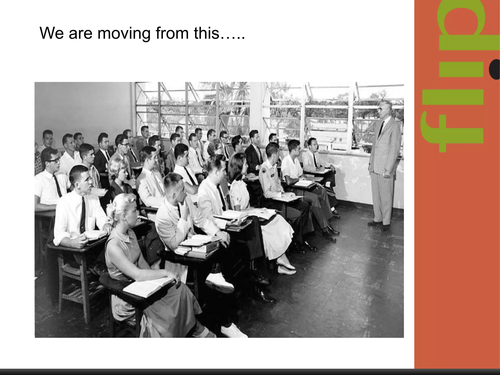 We are moving from this…..

 