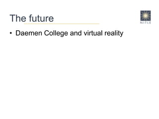 Sunoikisis ChallengesChallengesPoor student engagement with faculty and students on other campusesNeed to adapt teaching & learning to virtual classroomTechnology infrastructureInadequate recognition for faculty work