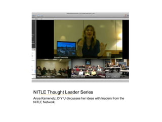 What is CIEL?Consortium for Innovative Environments in LearningAlverno College - Daemen College - The Evergreen State College - Fairhaven College at Western Washington University - Hampshire College - Johnston Center for Integrative Studies at the University of Redlands - Marlboro College - New College at the University of Alabama - New College of Florida - New Century College and University Life of George Mason University - Pitzer College - Prescott College - Richard Stockton College of New Jersey