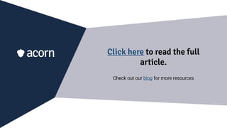 Click here to read the full
article.
Check out our blog for more resources
 