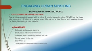 Engaging missions in a dynamic world