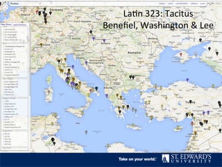 La,n 
323: 
Tacitus 
Benefiel, 
Washington 
& 
Lee 
 