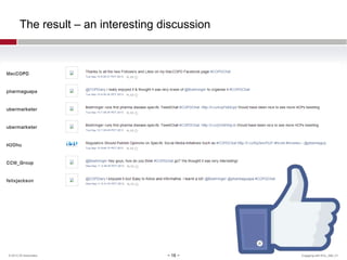 The result – an interesting discussion

© 2013 ZS Associates

− 16 −

Engaging with KOL_SMI_V1

 
