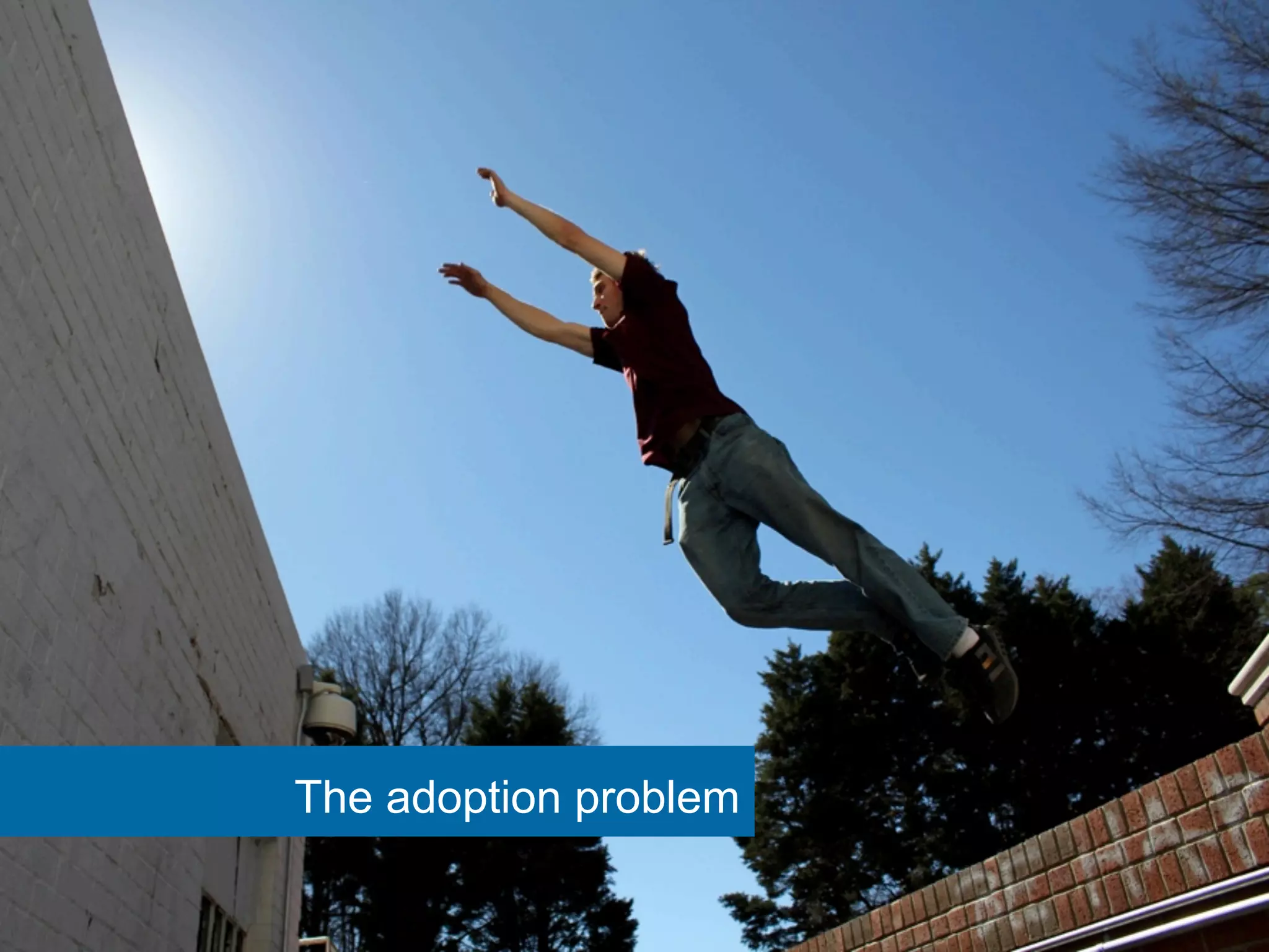 The adoption problem 
 