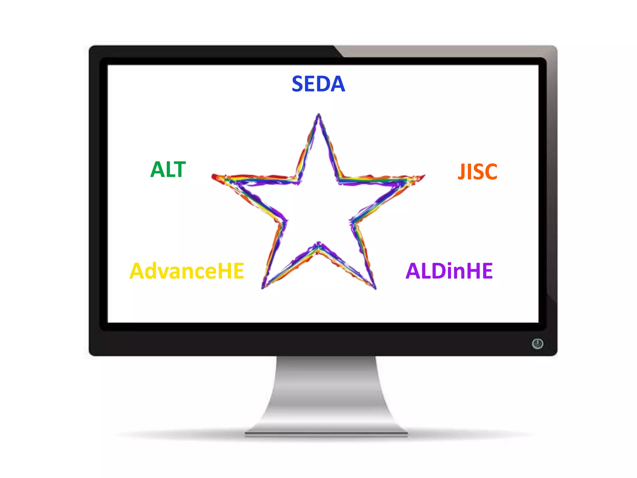 SEDA
JISC
AdvanceHE
ALT
ALDinHE
 
