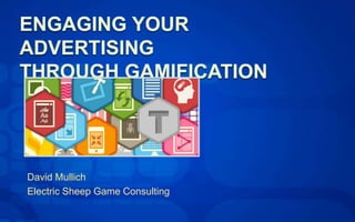 David Mullich
Electric Sheep Game Consulting
 