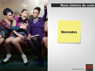 Novo sistema de casta




Wannabes




       @mvitorino_
 