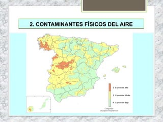 2. CONTAMINANTES FÍSICOS DEL AIRE
 