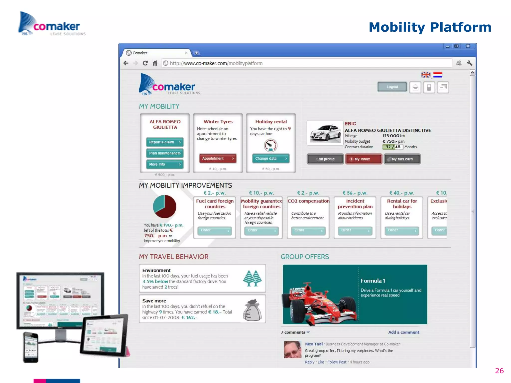 Mobility Platform




                    26
 