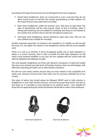 Basic audio recording and mixing | PDF