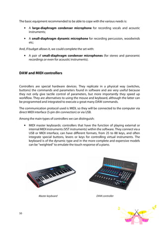 Basic audio recording and mixing | PDF