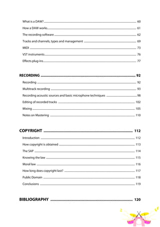 Basic audio recording and mixing | PDF