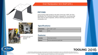 Internal Tooling and ROV Informtion Catalog 2016 | PDF