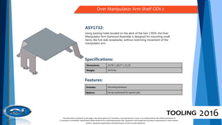 Internal Tooling and ROV Informtion Catalog 2016 | PDF