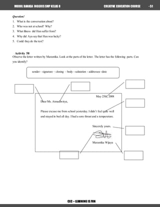 MODUL ENGLISH CEC 2 SMP | DOCX