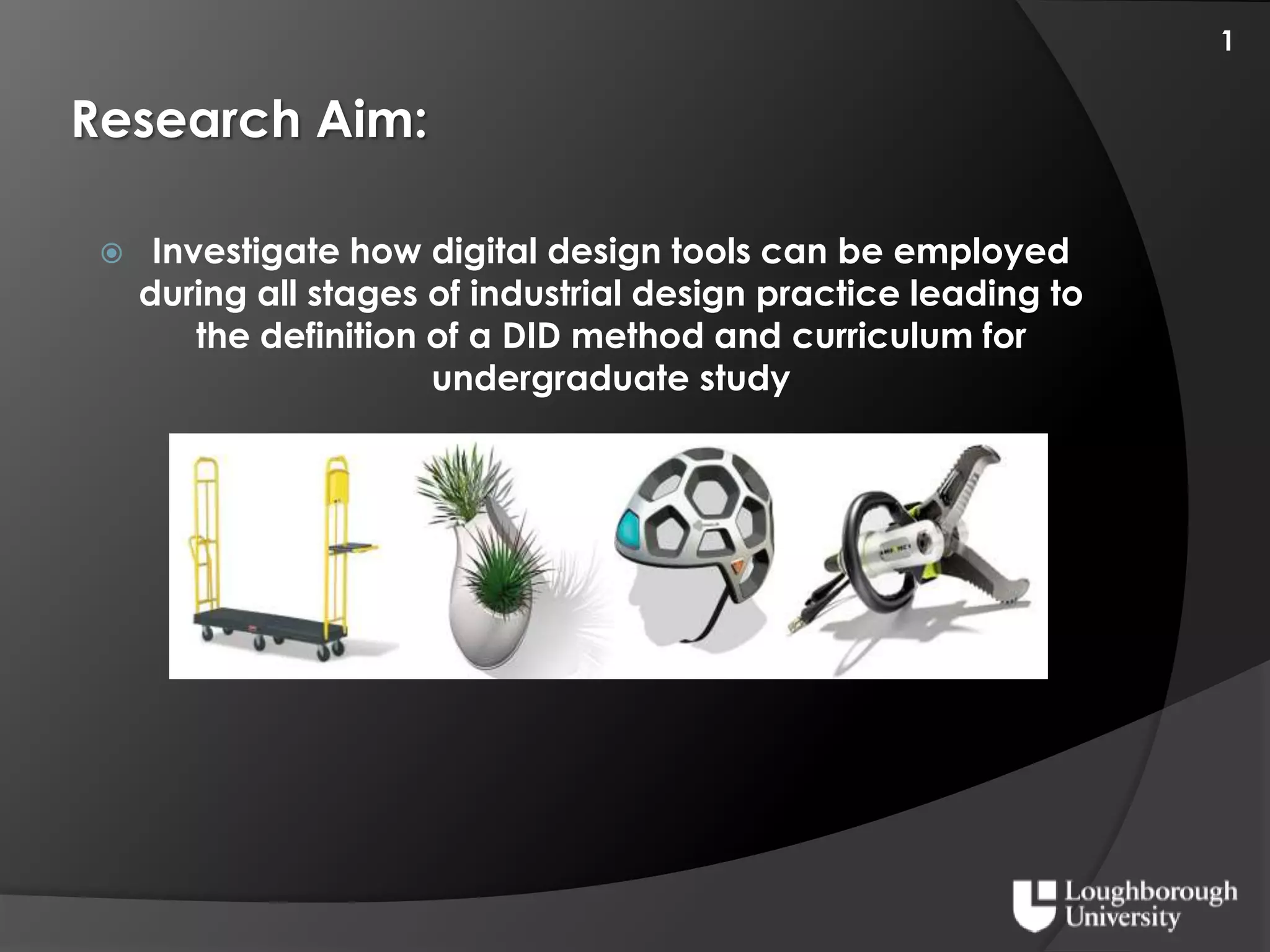 Digital Industrial Design Curriculium