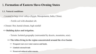 Evolution of Human Society and State Formation in Ancient Eastern ...