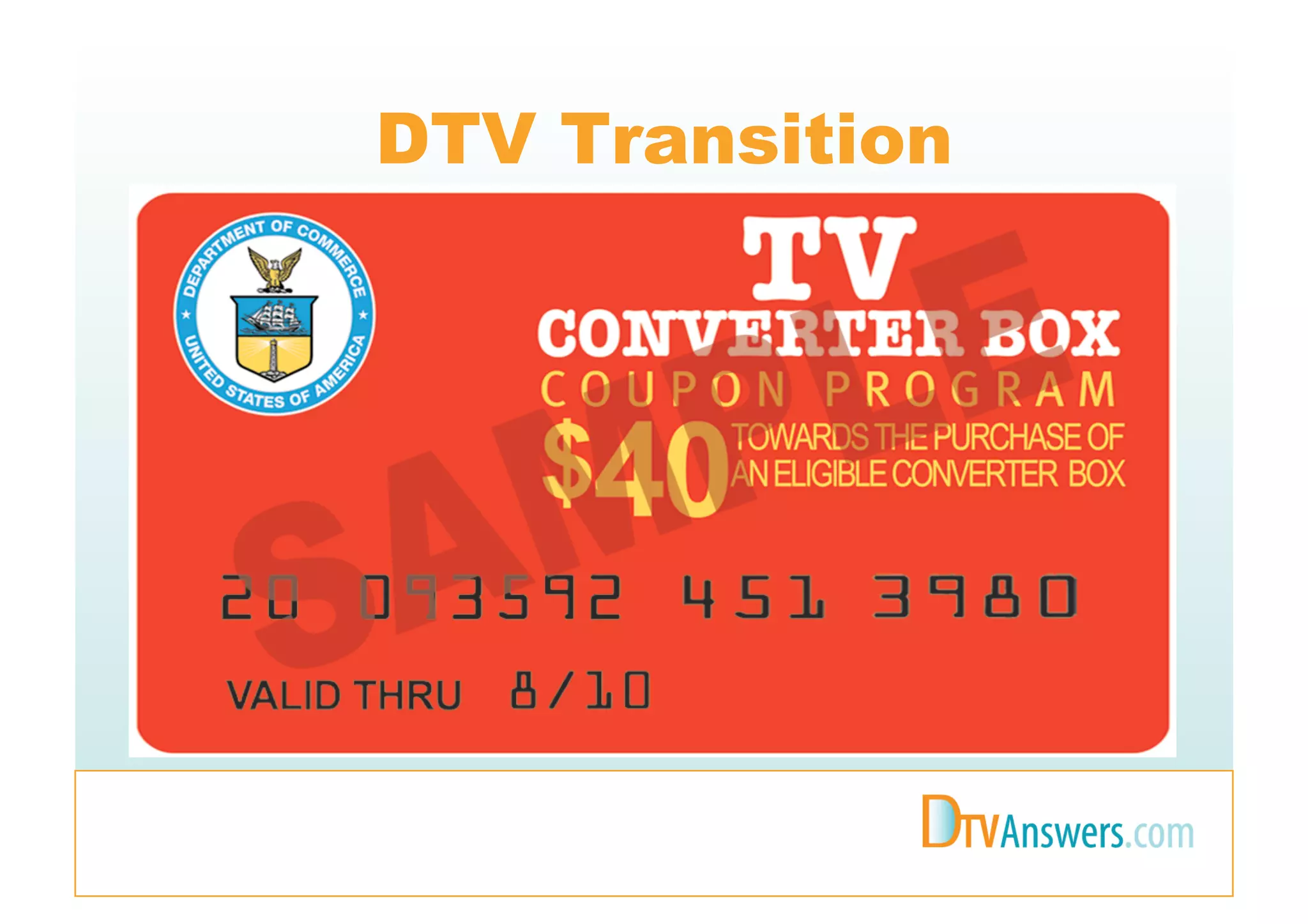 DTV Transition
 
