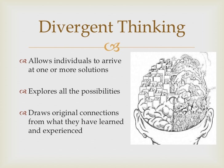 Eng convergent thinking