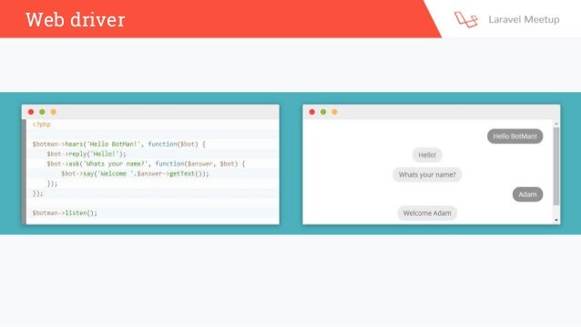Creating Chatbots with Botman - English