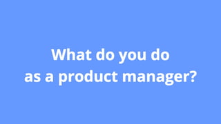Culture as a product (Anya Dvornikova for Product Camp)