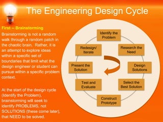 Basic Engineering Design (Part 1): Identify the Problem | PPT