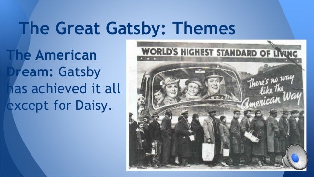 The American Dream Great Gatsby