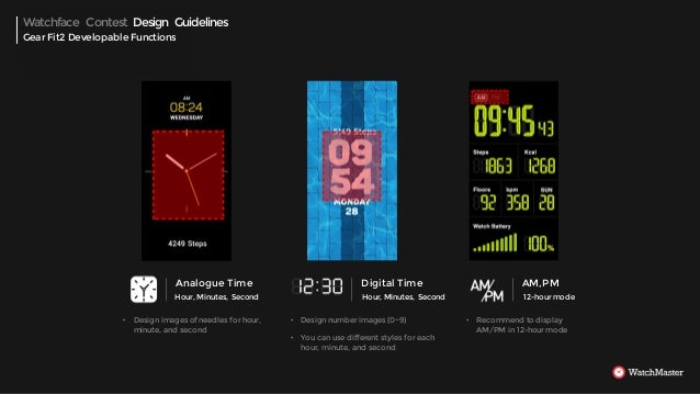 samsung gear fit 2 pro watch face designer