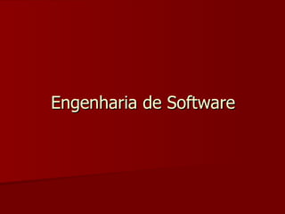 Engenharia de Software 