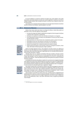 Engenharia de software 7° edição roger s.pressman capítulo 27