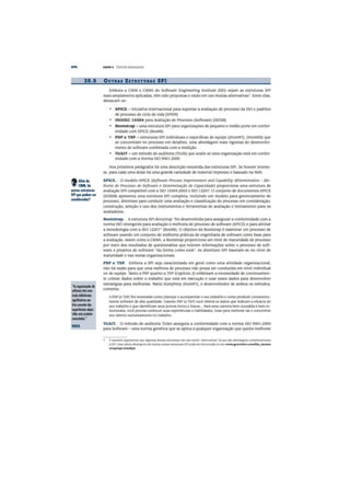 Engenharia de software 7° edição roger s.pressman capítulo 30