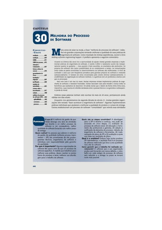 Engenharia de software 7° edição roger s.pressman capítulo 30