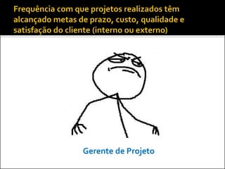Gerente de Projeto
 