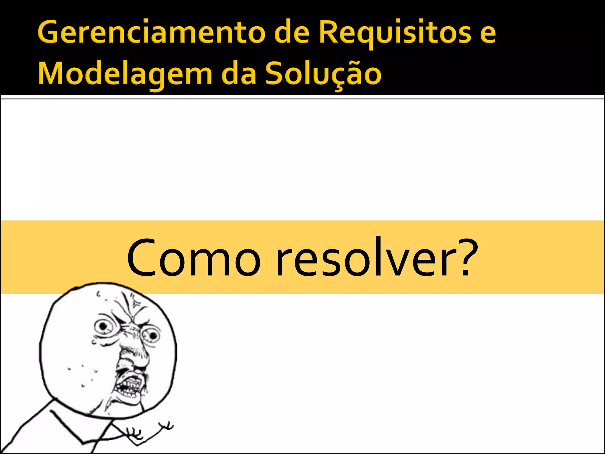 Como resolver?
 
