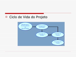 Ciclo de Vida do Projeto 