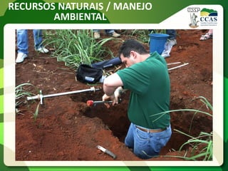 RECURSOS NATURAIS / MANEJO
AMBIENTAL
 